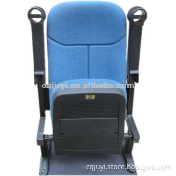 2013 Hot sales Cinema Fabric Chair/Theater Chair JY-907 With Cup-holder